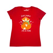 Inktastic Foxy Couple for 60 Years Adult Women's T-Shirt Female Red S
