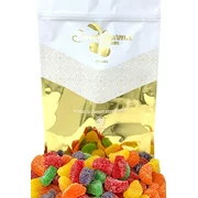 SweetGourmet Jelly Assorted Fruit Slices Bulk Candy | 4 Pounds