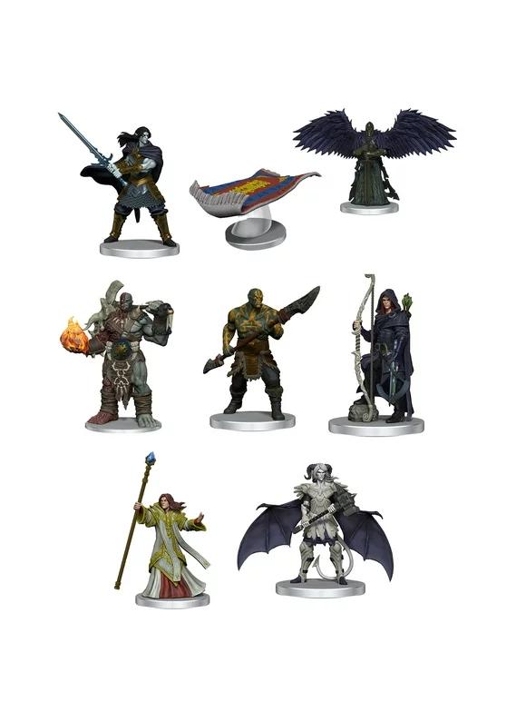 Death Saves: War of Dragons Box Set 2 - 8 Piece Pre-Painted Miniatures, Dungeons & Dragons