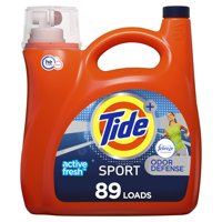 Tide Plus Febreeze Odor Defense HE, 89 Loads Liquid Laundry Detergent, 138 fl oz