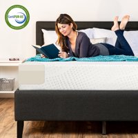 Best Choice Products 10" Dual Layered Medium-Firm Memory Foam Mattress w/ Open-Cell Cooling, CertiPUR-US Certified Foam, Removable Cover, Multiple Sizes