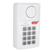 LYUMO Door Alarm System 3 Settings Security Keypad with Panic Button for Home Office, Security Keypad,Door Alarm System