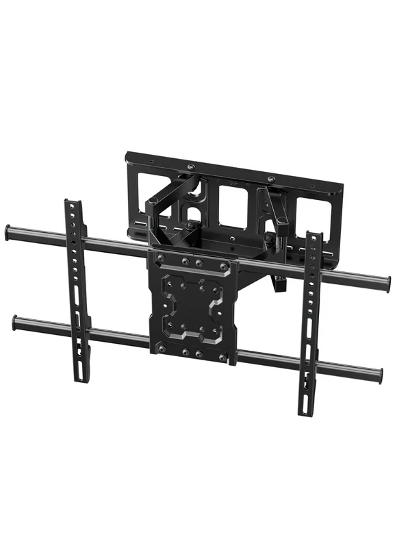 PERLESMITH Full Motion TV Wall Mount Bracket for Most 37-75 inch Flat/Curved TVs Holds up to 132lbs