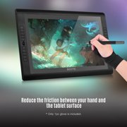 BOSTO BOSTO Two-Finger Free Size Drawing Cover Artist Tablet Drawing Cover for Right & Left Hand Compatible with BOSTO/UGEE/Huion/Wacom Graphics Drawing Tablets