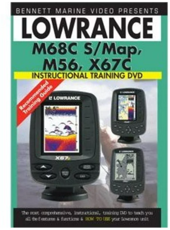 Lowrance M68c S / map,M56,X67c (DVD)