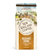 New England Coffee Hazelnut Creme, Medium Roast, Ground Coffee, 22 oz.