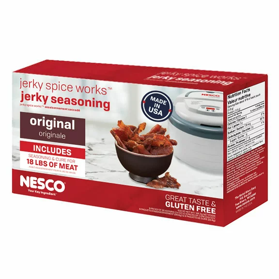 NESCO® BJ-18 Original Flavor Jerky Seasoning, 9 Pack
