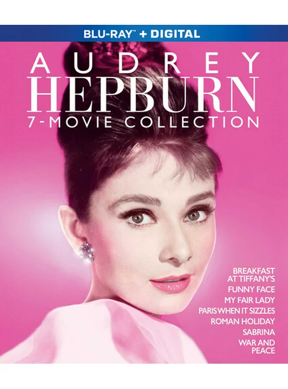 Audrey Hepburn 7-Movie Collection (Blu-ray + Digital Copy)