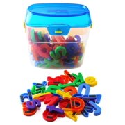 EduKid Toys 72 MAGNETIC LETTERS & NUMBERS in CANISTER