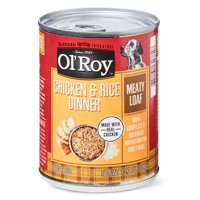 Ol' Roy Meaty Loaf Wet Dog Food, 13.2 oz, Various Flavors