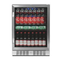 NewAir ABR-1770 177 Can Deluxe Beverage Cooler, Stainless Steel