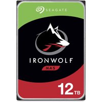 Seagate IronWolf 12TB NAS Internal Hard Drive HDD  3.5 Inch SATA 6Gb/s 7200 RPM 256MB Cache (ST12000VN0008)