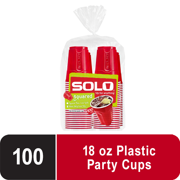 Solo Squared Plastic Cups, 18oz, 100ct (Choose Your Color)