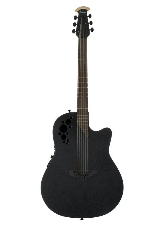 Ovation Pro Series Elite TX Acoustic Electric Guitar - Black Textured - 1778TX-5