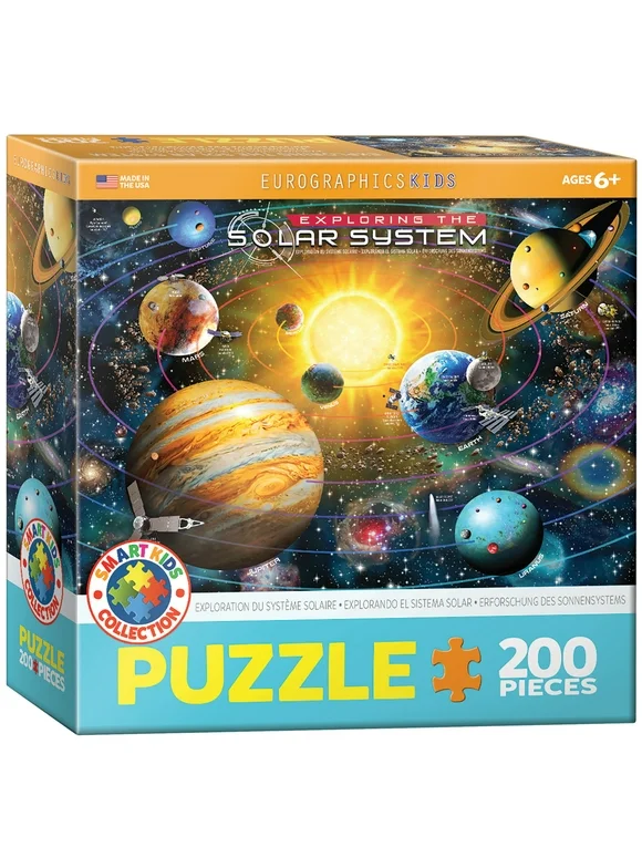 Exploring the Solar System Puzzle, 200 Pieces