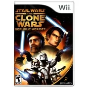 Star Wars: Clone Wars Republic Heroes - Nintendo Wii Refurbished