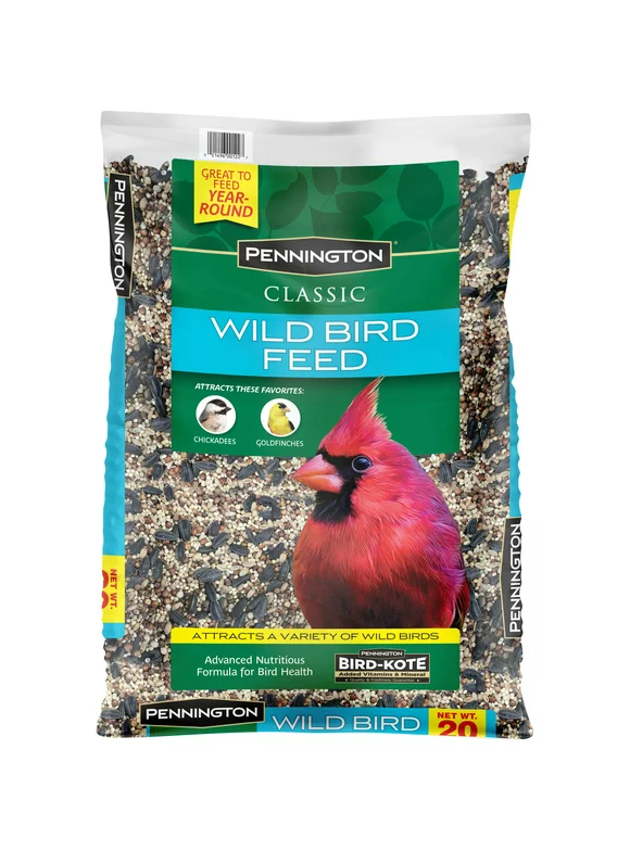 Pennington Classic Wild Bird Feed and Seed, 20 lb. Bag