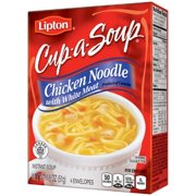 Lipton, Cup-a-soup, Instant Soup, Chicken Noodle With White Meat