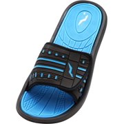 Norty Young Men's Shower, Beach, Pool, Casual, Adjustable Strap Slide Sandal