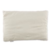 Bucky Organic Bed Pillow, All Natural Buckwheat Hulls, Adjustable Filling - 23x15"