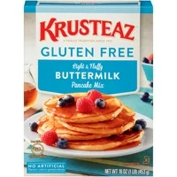 Krusteaz Gluten Free Light & Fluffy Buttermilk Pancake Mix 16 oz. Box