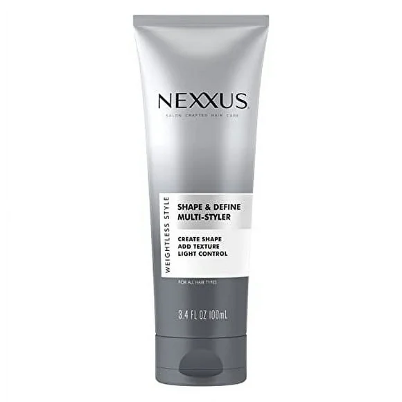 Nexxus Shape and Define .. Multi-Styler For a Light .. Hold Weightless Styling Cream .. Shape, Define and Texture .. Hair Styling Cream 3.4 .. oz