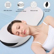 Sale Promotion!Pea Shape Memory Foam Ergonomic Pillow Resilient Health Pillow Head Pillow For Better Sleep