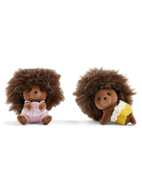Calico Critters Pickleweeds Hedgehog Family, Set of 4 Collectible Doll Figures