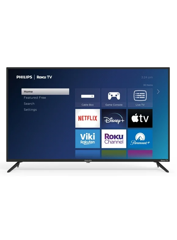 Philips 50" Class 4k Ultra HD (2160p) Roku Smart LED TV (50PUL6533/F7) (New)