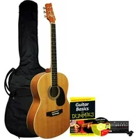 Learn to Play Kona Acoustic Guitar Starter Pack For Dummies