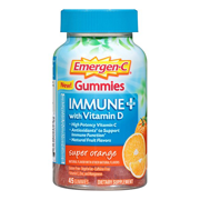 Emergen-C Immune+ Orange Gummies