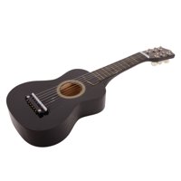 GLiving Acoustic Guitar  21 inches wtih Pick   String  Guitar Kit for Beginners  Black