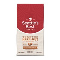 Seattles Best Coffee Toasted Hazelnut Flavored Medium Roast Ground Coffee 12-Ounce Bag