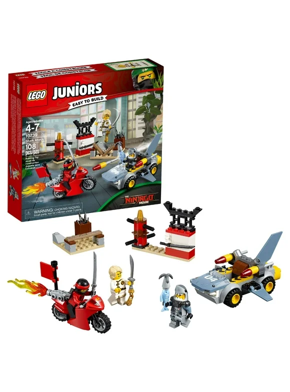 LEGO Juniors Ninjago Movie Shark Attack 10739 (108 Pieces)