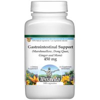 Gastrointestinal Support - Marshmallow, Dong Quai, Ginger and More - 450 mg (100 Capsules, Zin: 512498)