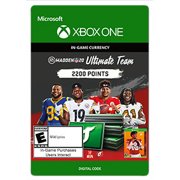 MADDEN NFL 20 ULTIMATE TEAM 2200 MADDEN POINTS, Electronic Arts, Xbox, [Digital Download]