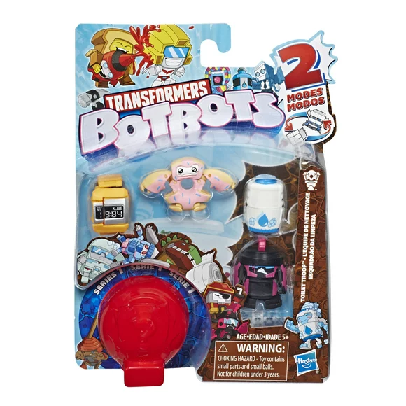 Transformers BotBots Toys Series 1 Toilet Troop 5-Pack