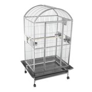 A and E Cage Co. Stainless Steel Dome Top Bird Cage-40 x 30 in.