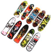 Children'S Educational Toys Creative Fingertip Movement Finger Board Mini Finger Skateboard Alloy Skate Boarding Toys Random Color