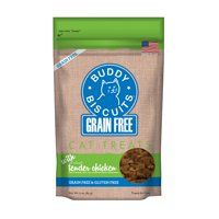 Buddy Biscuits Grain-Free & Gluten Free Cat Treats with Tender Chicken - 3 oz.