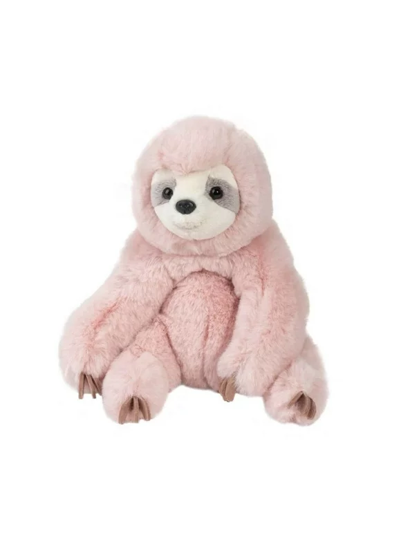 Douglas Cuddle Toys Pokie Pink Sloth Mini Soft Plush Stuffed Animal, 6"