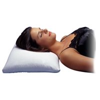 Emson Buckwheat Thermodynamic Bed Pillow, Standard, White