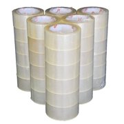 36 ROLLS - 2 INCH x 110 Yards (330 ft) Clear Carton Sealing Packing Package Tape 2 MIL
