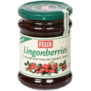 Felix Wild Natural Lingonberries, 10 oz (Pack of 8)