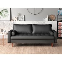 US Pride Furniture Gabler Wood Frame Mid-Century Sofa