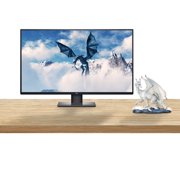 Dell U4320Q 43 Inch 4K UHD Gaming Monitor with USB-C, DisplayPort, HDMI, Integrated Speakers, Vesa Compatible, Height Adjustable, Swivel, Tilt, Picture-by-Picture (PBP), Bundle with Ice Dragon Statue
