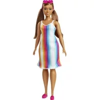 Barbie Loves the Ocean Doll (11.5-in Curvy Brunette) Made from Recycled Plastics
