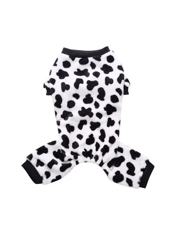 Pet Soft Comfortable Lovely Pajamas for Small Medium Dogs, Puppy Autumn & Winter Costume