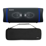 Sony SRSXB33 EXTRA BASS Bluetooth Wireless Portable Speaker (Black) with Case