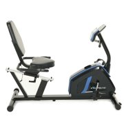 Exerpeutic Bluetooth Easy "Step Thru" Magnetic Recumbent Exercise Bike with Extended 310lbs Weight Cap and MyCloudFitness App